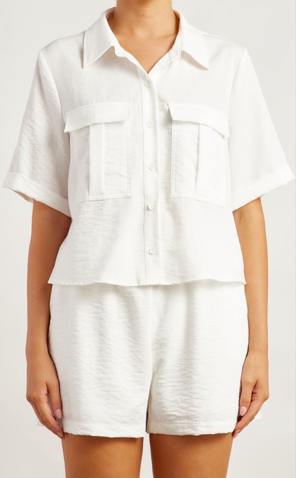 2 Piece Short Sleeve Shirt and Short