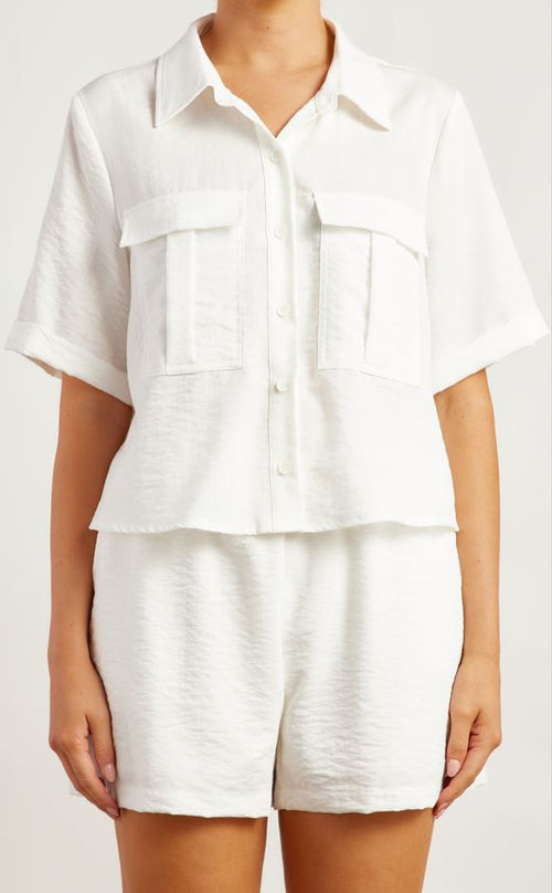 2 Piece Short Sleeve Shirt and Short
